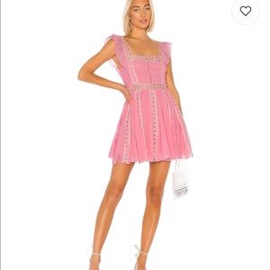 NWT Free People Verona Dress in Pink